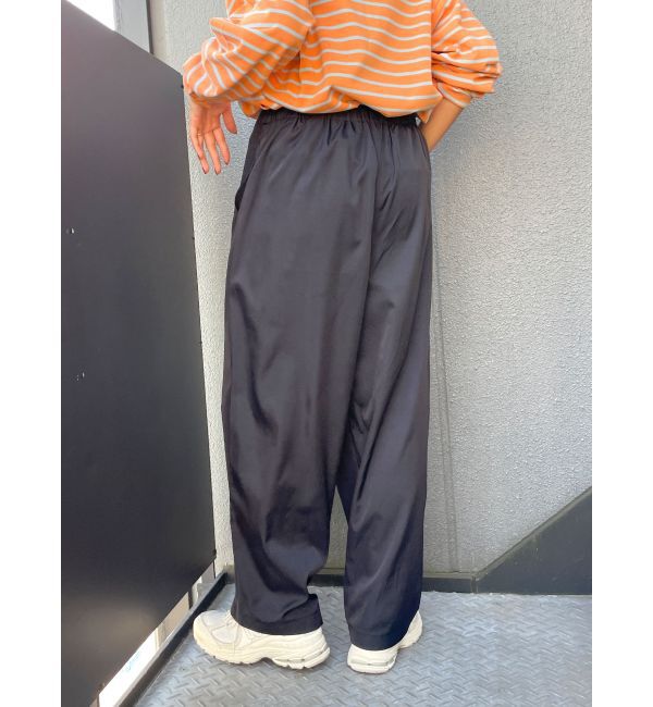 Ungrid「【WEB限定】ナイロン混ボリュームラフパンツ」|その他|