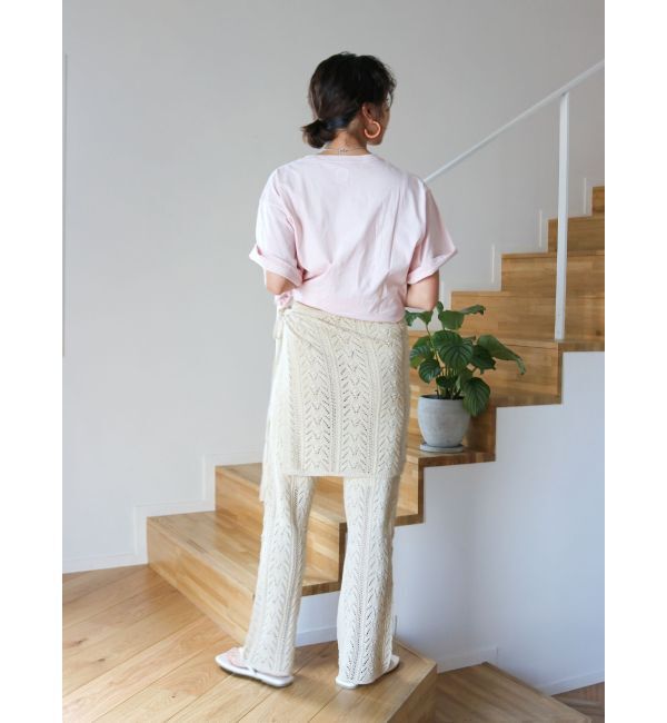 Ungrid「透かし編みスカートセットパンツ」|その他|