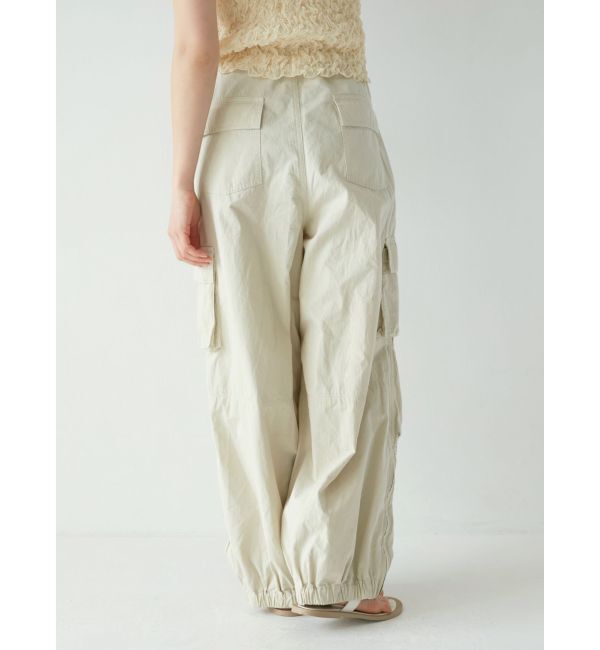 Ungrid「ジップデザインミリタリーパンツ」|カーゴ|