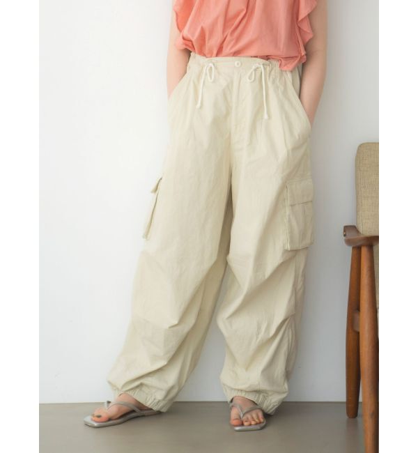 Ungrid「ジップデザインミリタリーパンツ」|カーゴ|