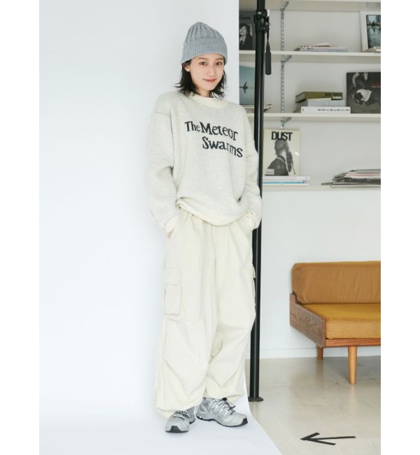 Ungrid「ジップデザインミリタリーパンツ」|カーゴ|