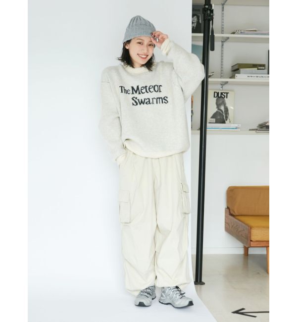 Ungrid「ジップデザインミリタリーパンツ」|カーゴ|