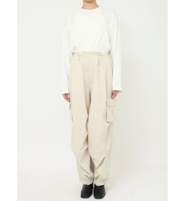 Ungrid「ジップデザインミリタリーパンツ」|カーゴ|
