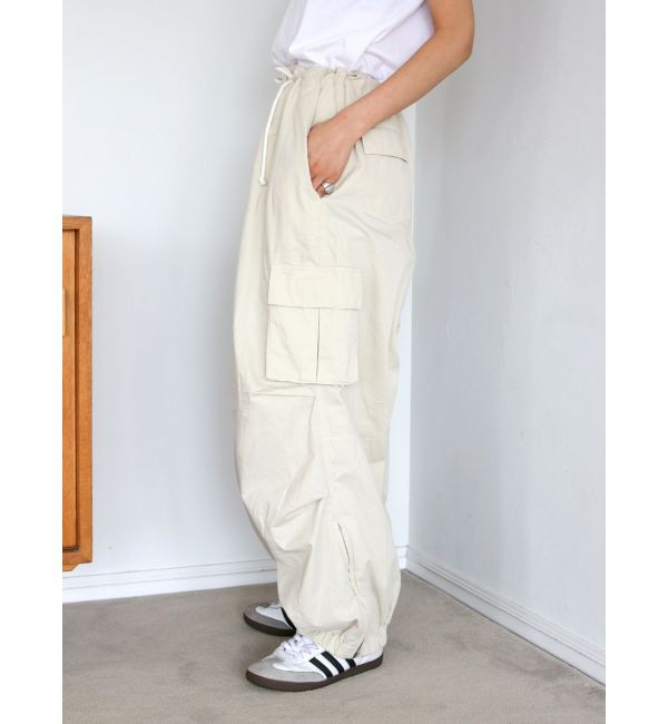 Ungrid「ジップデザインミリタリーパンツ」|カーゴ|
