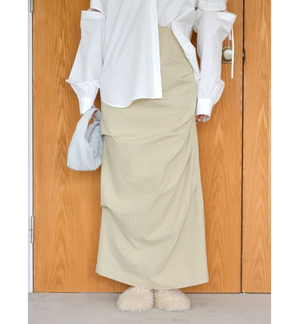 Ungrid「タックデザインアイラインスカート」|スカート|