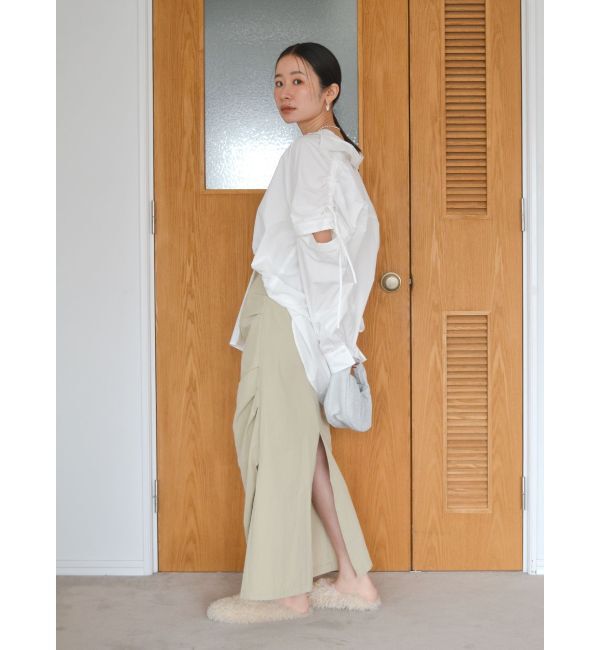 Ungrid「タックデザインアイラインスカート」|スカート|