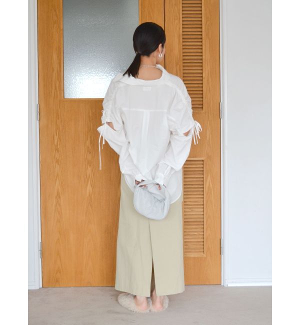 Ungrid「タックデザインアイラインスカート」|スカート|