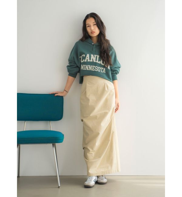 Ungrid「タックデザインアイラインスカート」|スカート|