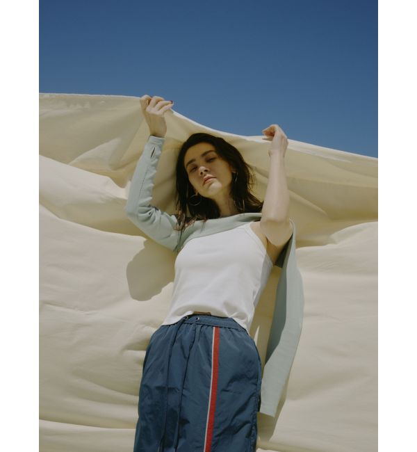 Ungrid「タンクレイヤードショートロングスリーブTee」|Tシャツ・カットソー|グリーン