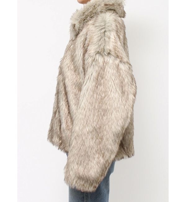 Ungrid「ボリュームデザインファーコート」|ブルゾン・スタジャン|