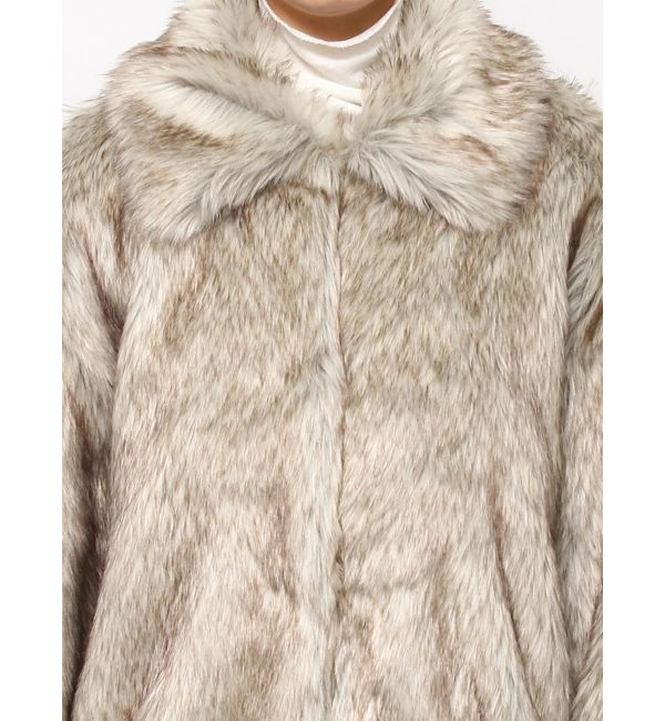 Ungrid「ボリュームデザインファーコート」|ブルゾン・スタジャン|