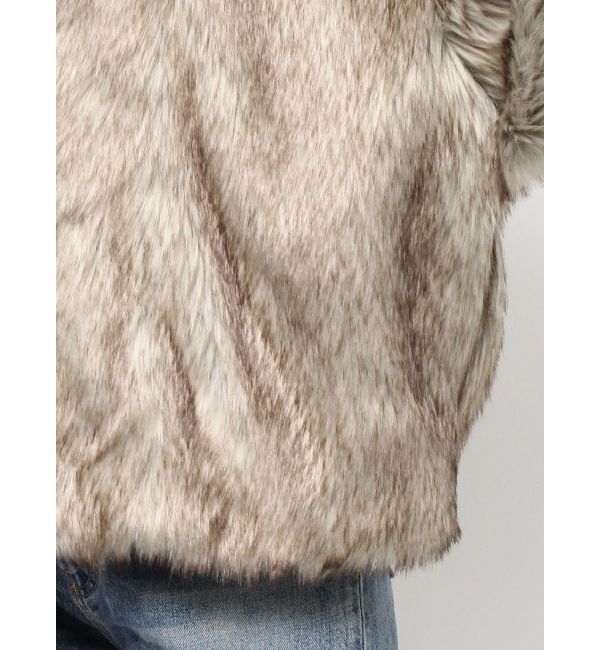 Ungrid「ボリュームデザインファーコート」|ブルゾン・スタジャン|