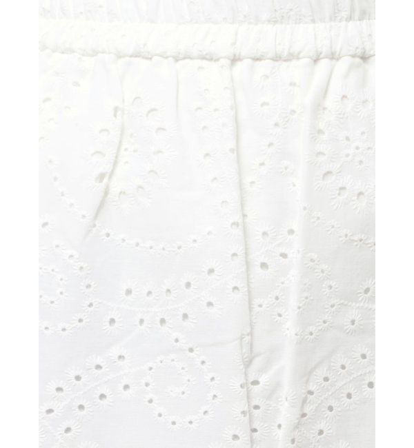 Ungrid「カットワークレースコンビスカート」|スカート|