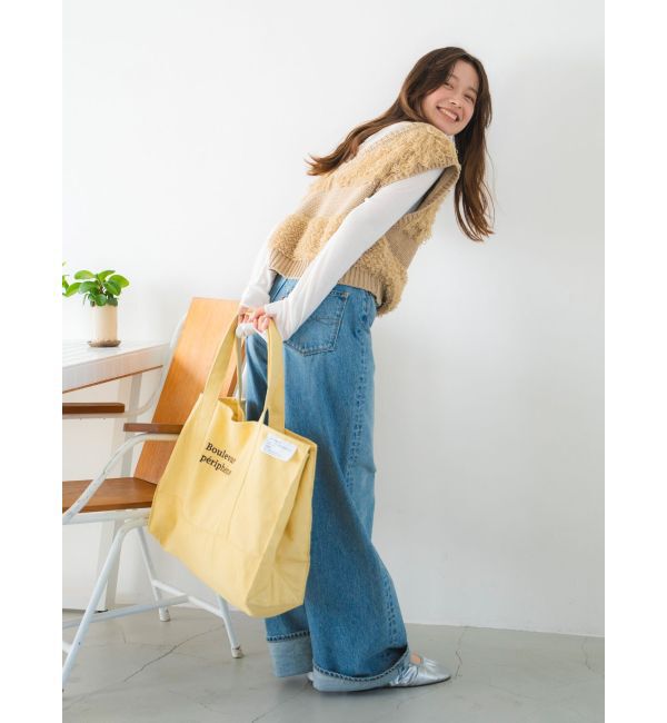 Ungrid「ビッグトートバッグ」|トートバッグ|