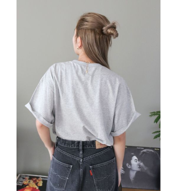 Ungrid「【WEB限定価格】リメイクデザインロゴTee」|Tシャツ・カットソー|