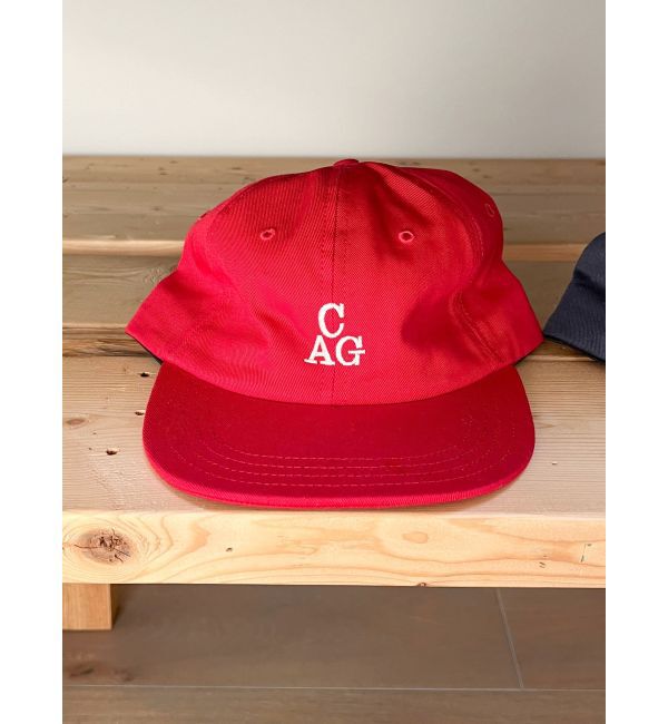 Ungrid「COOPERSTOWN BALL CAP別注モチーフロゴキャップ」|キャップ・キャスケット|レッド