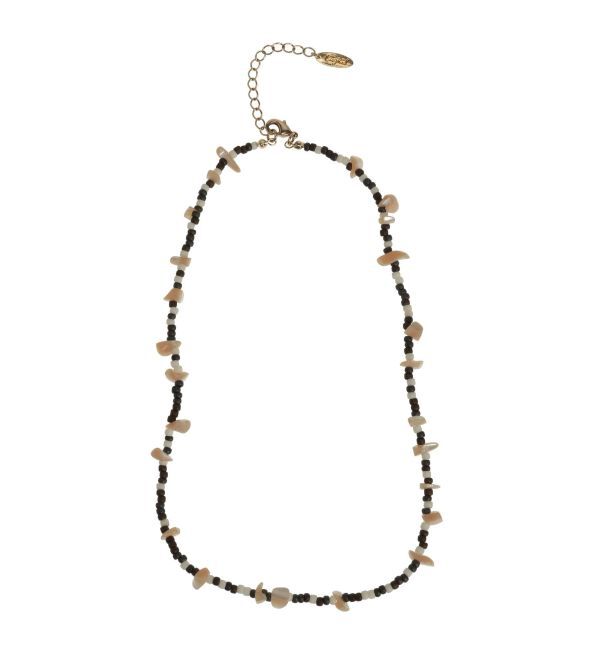 Ungrid「レイヤードビーズネックレス」|ネックレス|