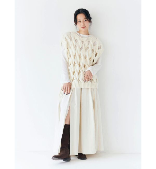 Ungrid「スリットボリュームスカート」|スカート|