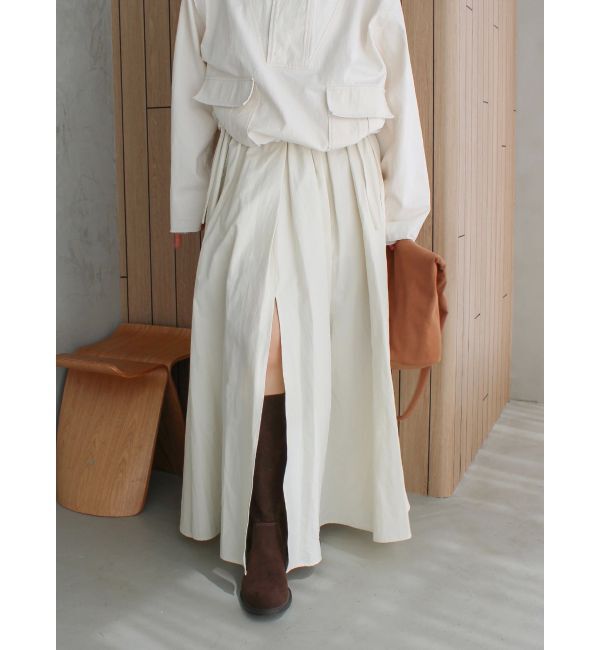 Ungrid「スリットボリュームスカート」|スカート|