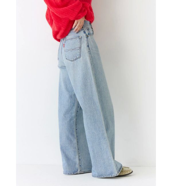 Ungrid「ハイウエストバギーデニム」|デニム|