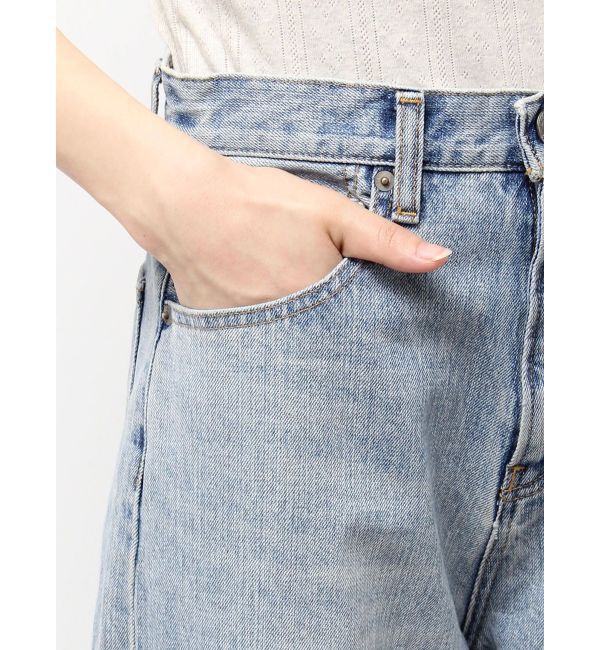 Ungrid「ハイウエストバギーデニム」|デニム|
