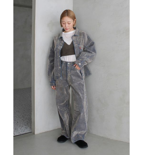 Ungrid「フェイクスウェードラウンドトゥスリッポン」|スリッポン|