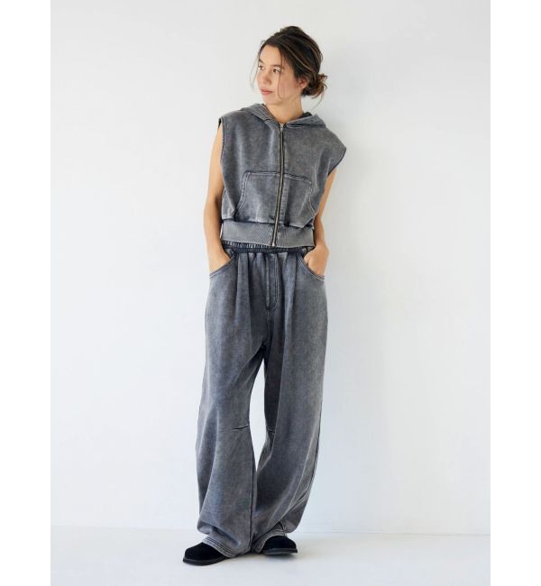 Ungrid「フェイクスウェードラウンドトゥスリッポン」|スリッポン|