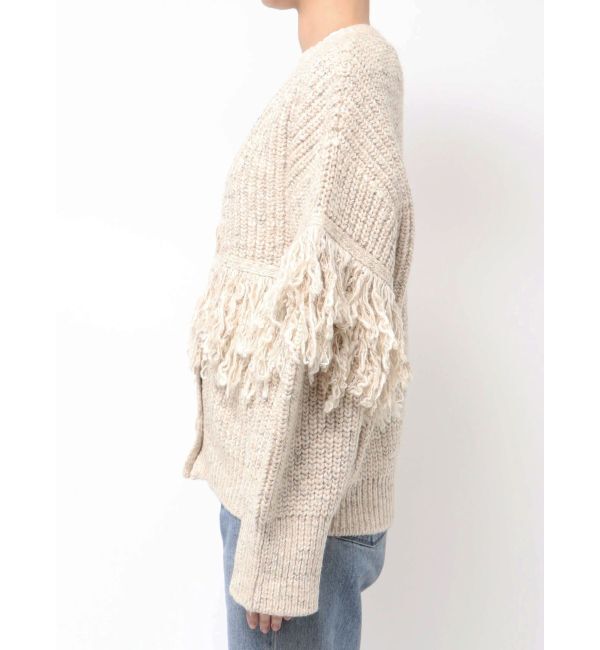 Ungrid「フリンジデザインニットカーディガン」|カーディガン|