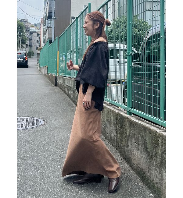 Ungrid「楊柳オフショルボリュームブラウス」|シャツ・ブラウス|