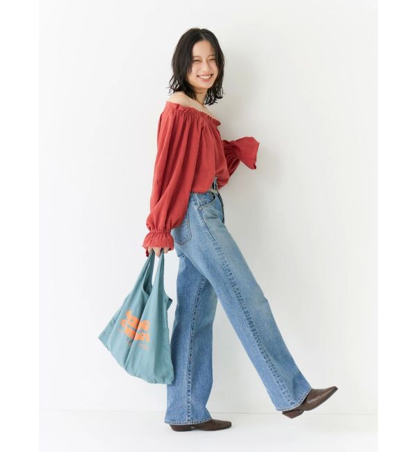 Ungrid「楊柳オフショルボリュームブラウス」|シャツ・ブラウス|