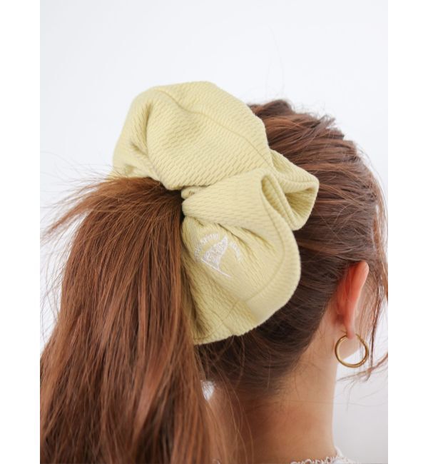 Ungrid「FAITH MILLS別注シュシュ」|ヘアゴム・シュシュ|イエロー