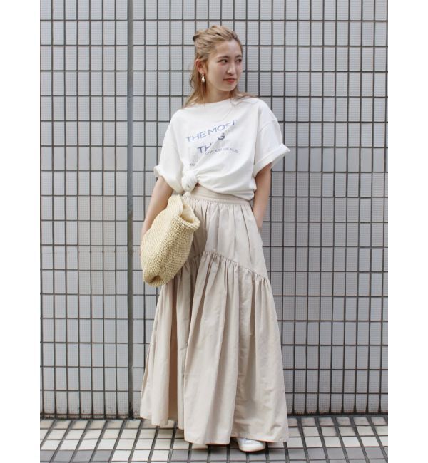 Ungrid「ギャザーデザインスカート」|スカート|