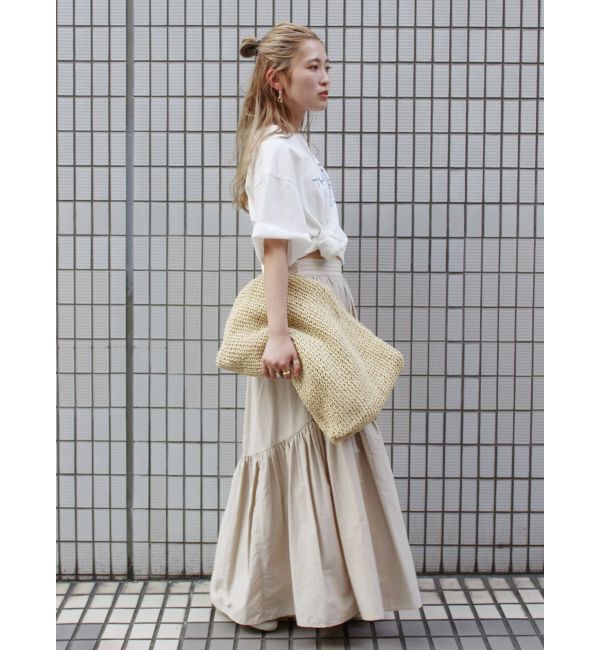 Ungrid「ギャザーデザインスカート」|スカート|