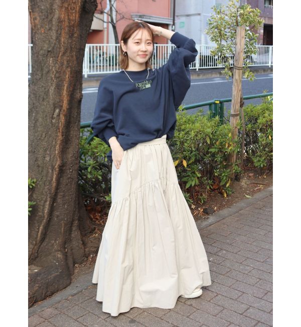 Ungrid「ギャザーデザインスカート」|スカート|