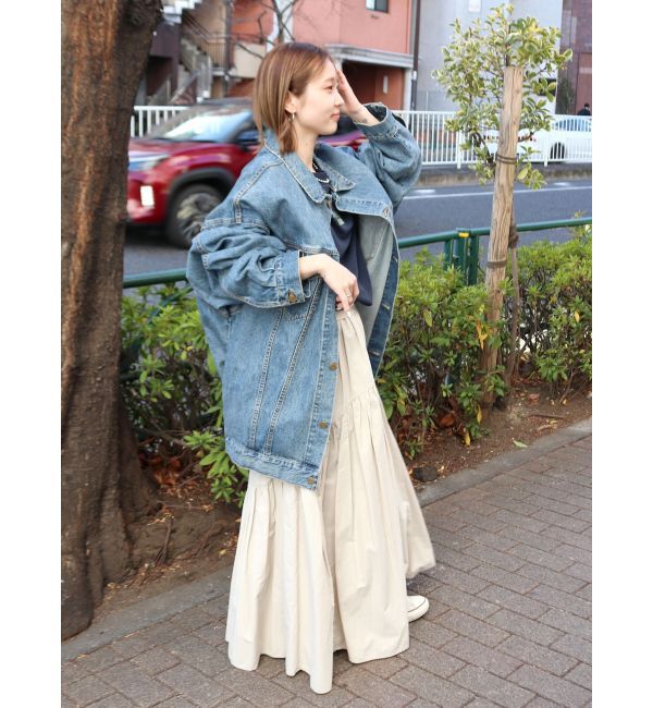 Ungrid「ギャザーデザインスカート」|スカート|