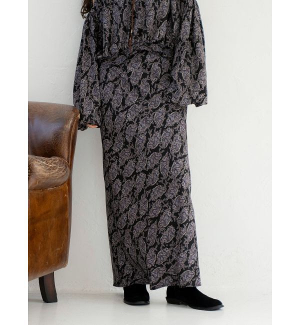 Ungrid「フラワープリントスカート」|スカート|