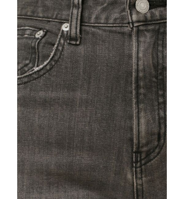 Ungrid「ヘムデザインストレッチデニム」|デニム|