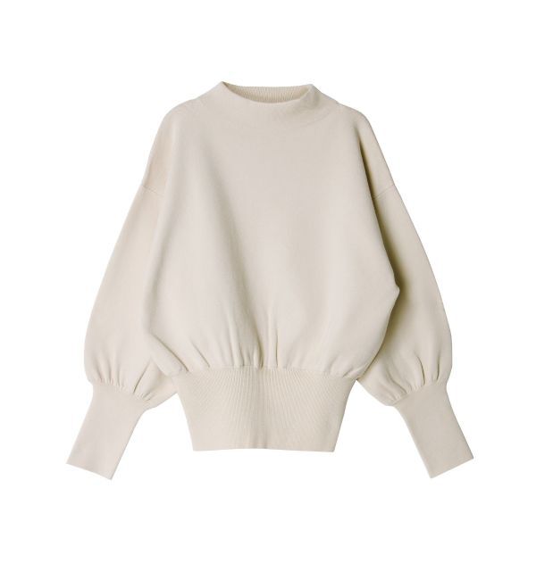 LAGUNAMOON「ボトルネックボリュームニットプルオーバー」|ニット・セーター|アイボリー