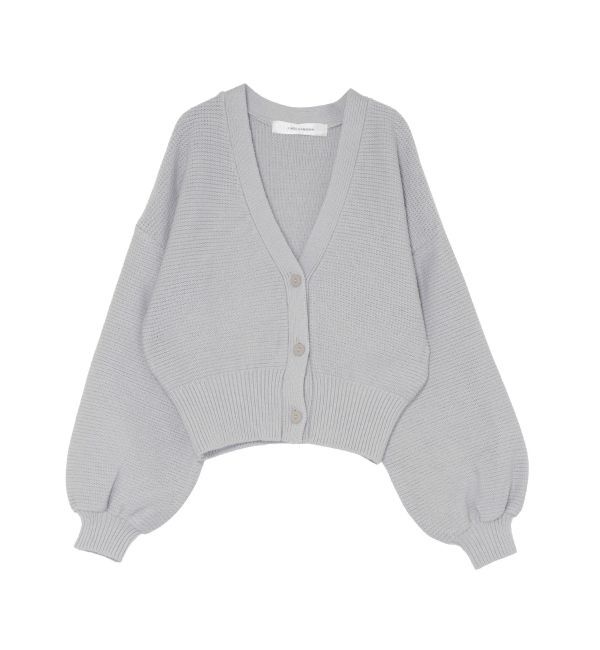 LAGUNAMOON「リリヤーンボリュームカーディガン」|カーディガン|
