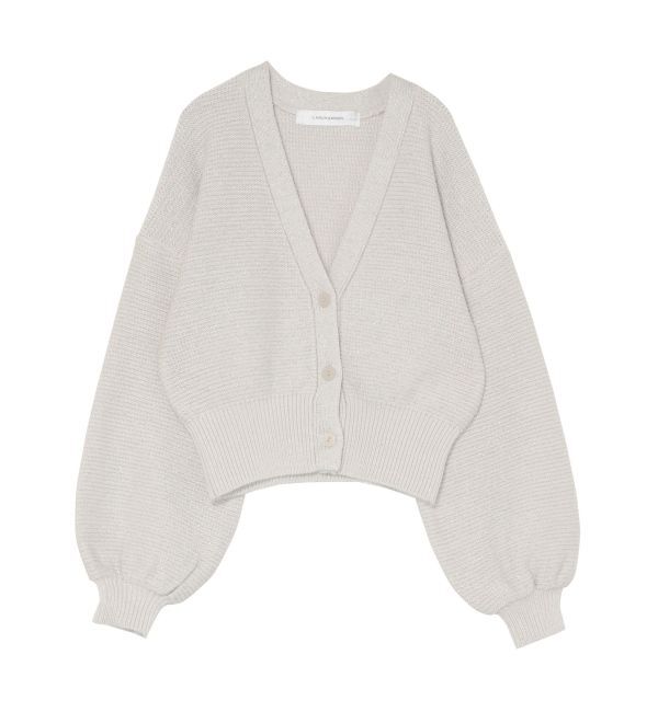 LAGUNAMOON「リリヤーンボリュームカーディガン」|カーディガン|