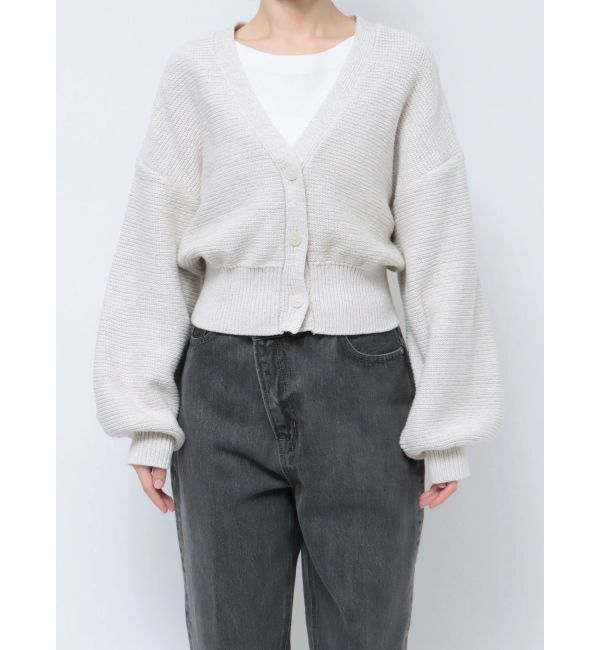 LAGUNAMOON「リリヤーンボリュームカーディガン」|カーディガン|