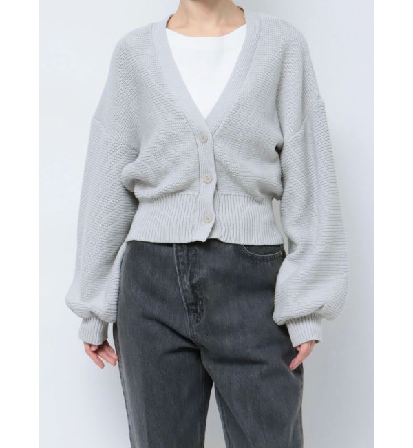 LAGUNAMOON「リリヤーンボリュームカーディガン」|カーディガン|