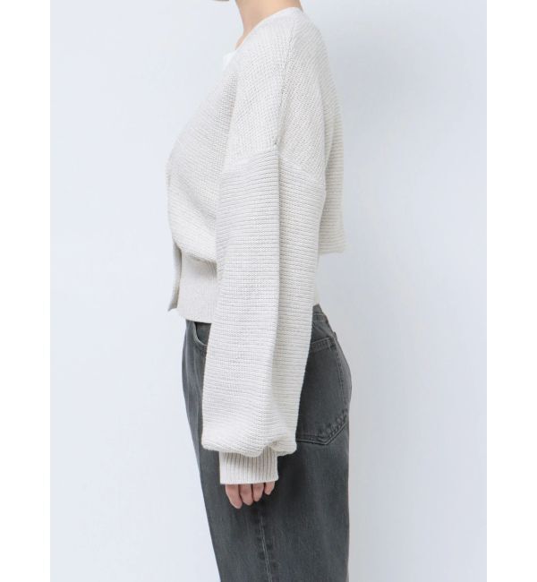 LAGUNAMOON「リリヤーンボリュームカーディガン」|カーディガン|