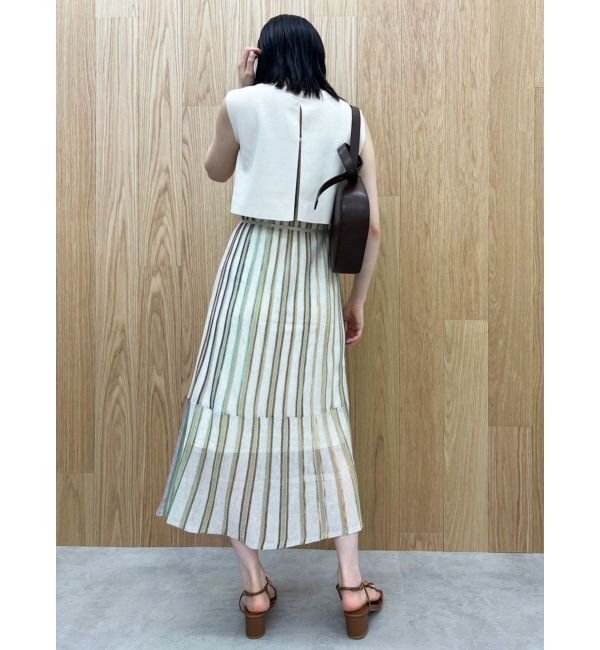 LAGUNAMOON「【WEB限定】ラメレインボーニットワンピースⅡ」|ワンピース|