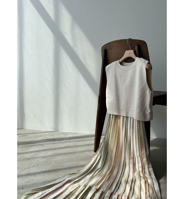 LAGUNAMOON「【WEB限定】ラメレインボーニットワンピースⅡ」|ワンピース|