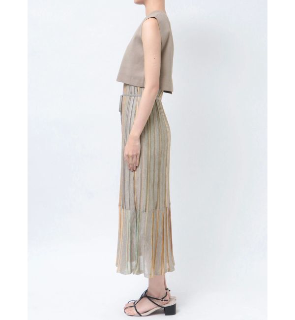 LAGUNAMOON「【WEB限定】ラメレインボーニットワンピースⅡ」|ワンピース|