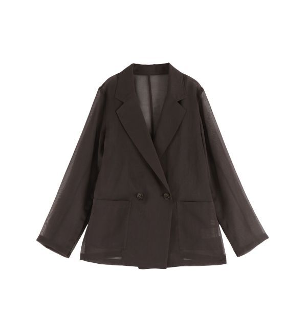 LAGUNAMOON「【追加生産】2WAYスリーブシアージャケット」|その他|