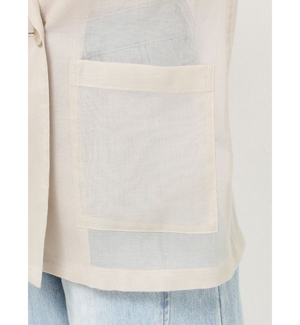 LAGUNAMOON「【追加生産】2WAYスリーブシアージャケット」|その他|