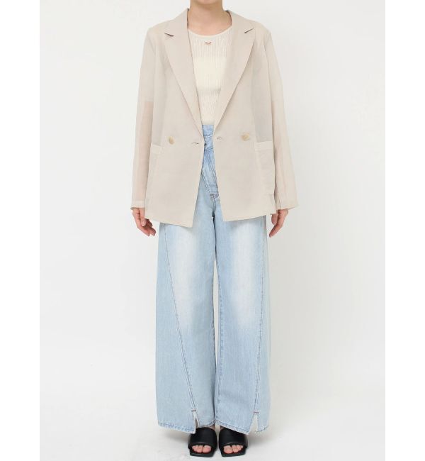 LAGUNAMOON「【追加生産】2WAYスリーブシアージャケット」|その他|