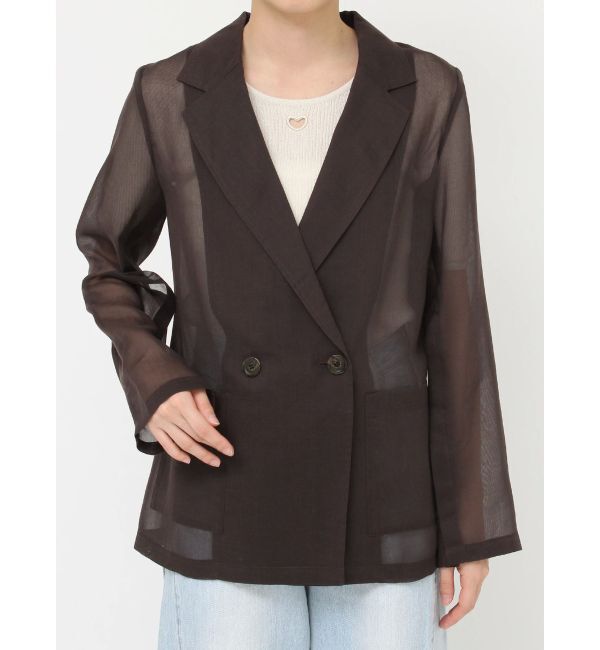 LAGUNAMOON「【追加生産】2WAYスリーブシアージャケット」|その他|